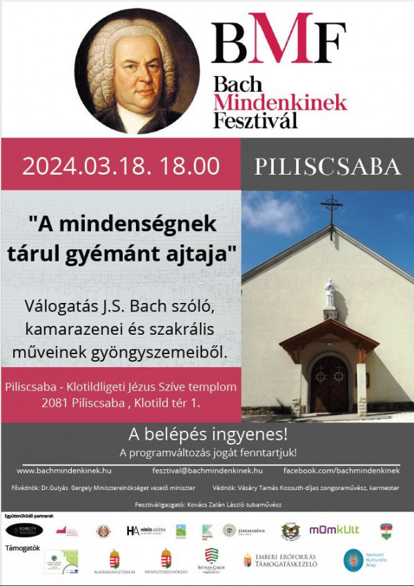 Bach fesztivál Klotildligeten