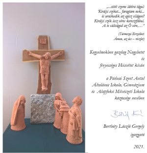 Húsvéti üdvözlet és igazgatói levél