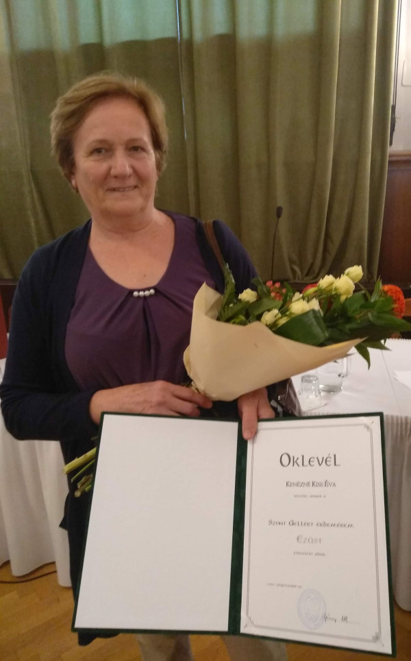 Egyházmegyei elismerést kapott tanárunk
