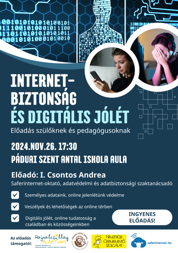 Internetbiztonsági előadás