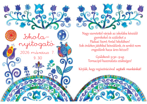 Iskolanyitogató leendő elsősöknek