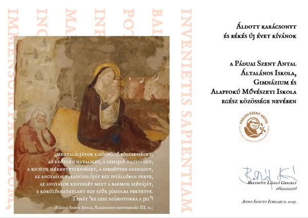 Békés karácsonyt és áldott új évet! 