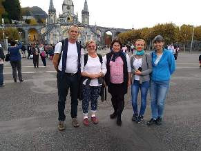 Tanáraink Lourdes-ba zarándokoltak