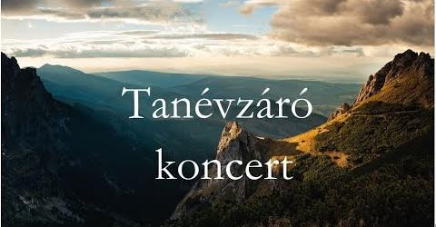 Tanévzáró koncert