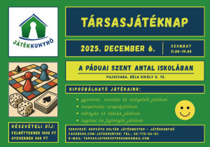 Társasjátéknap 2025